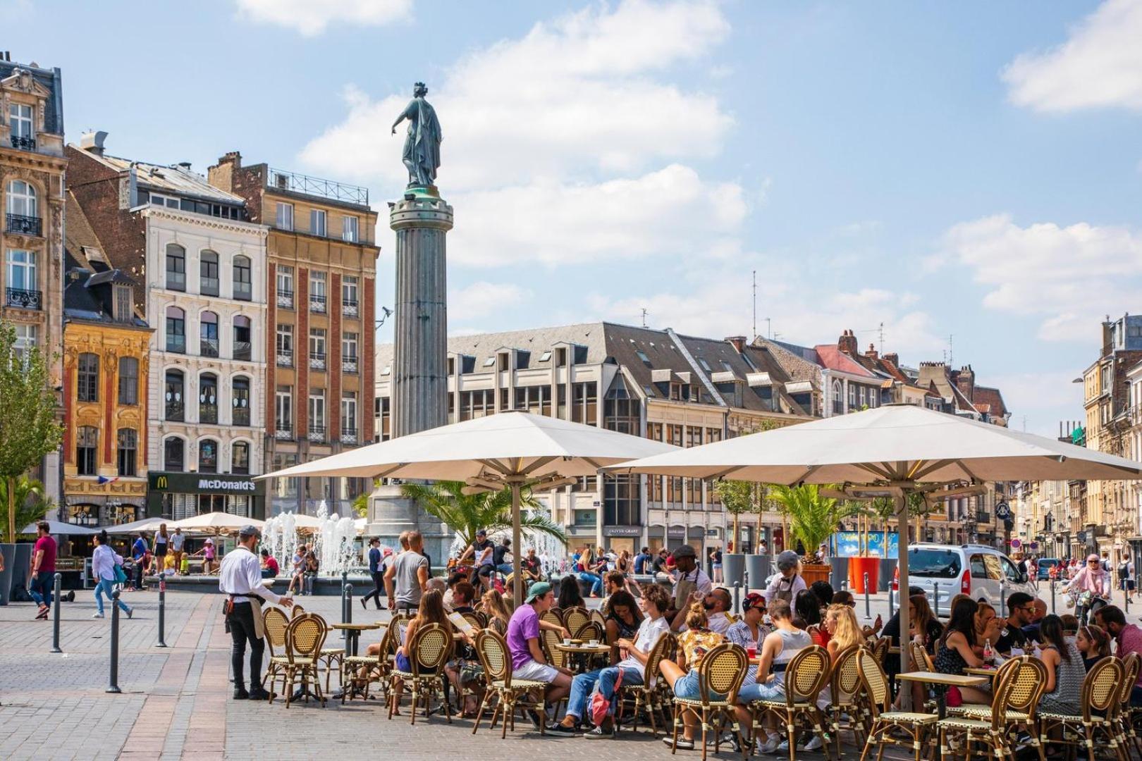 Lille Grand-Place Central Studio Exteriör bild